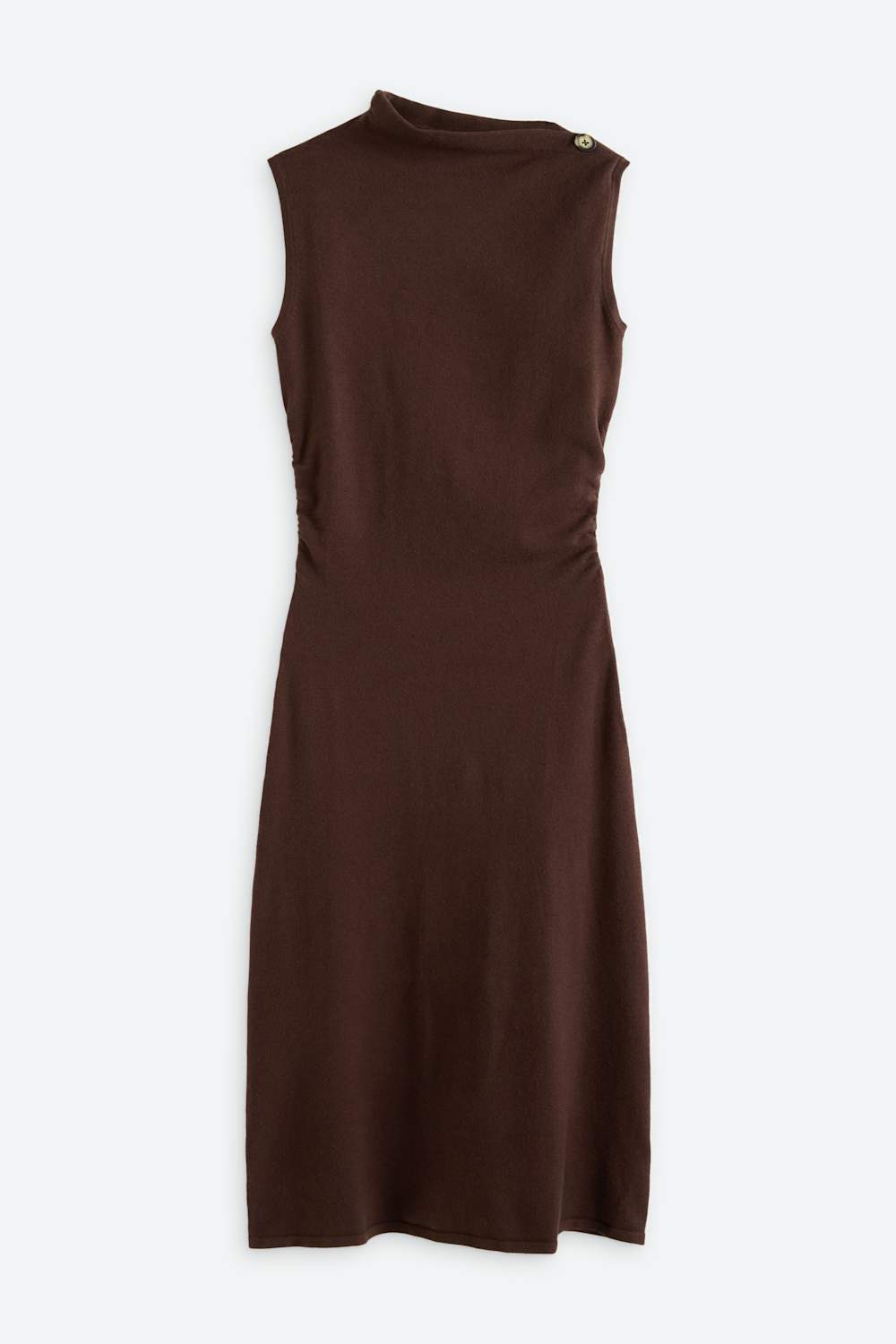 Abel Sleeveless Asymmetric-Neck Dress