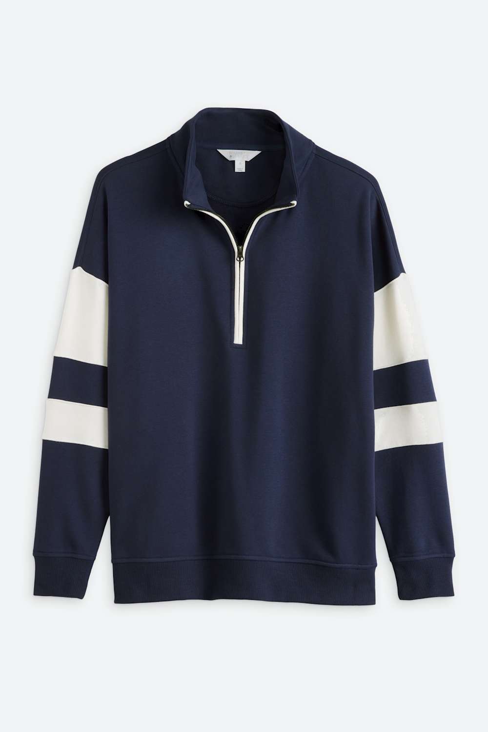 Mina Terry Quarter Zip Sweatshirt