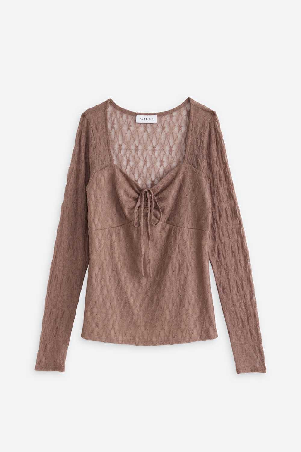 Anya Long Sleeve Knit Top
