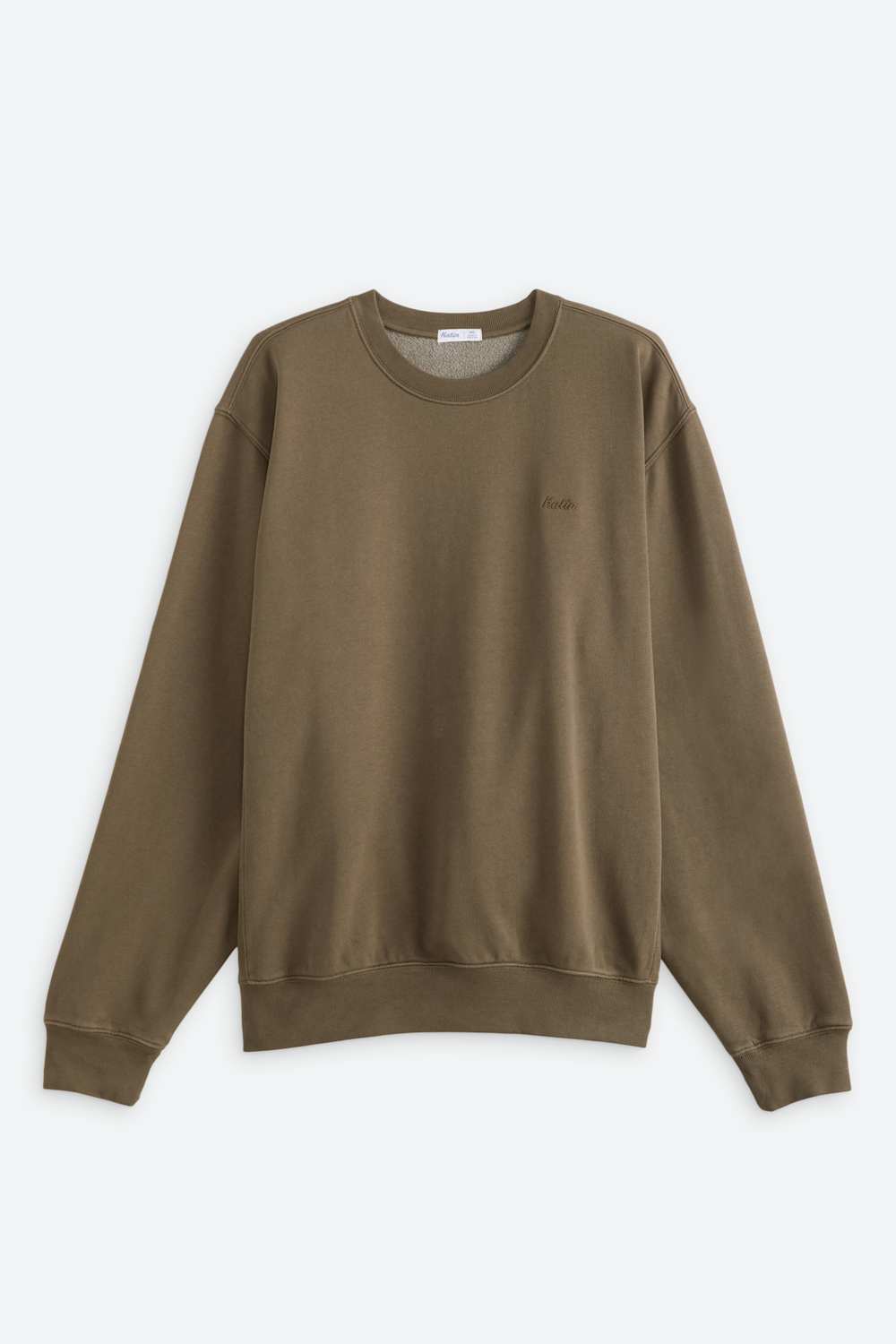 Katin Embroidered Fleece Crewneck Sweatshirt