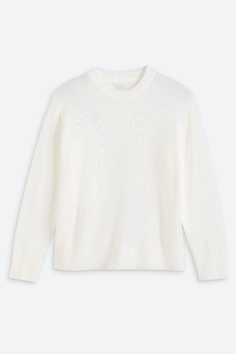 Remi Cotton Ribbed Pullover Crewneck