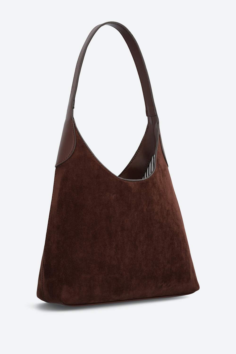 Corinne Suede Shoulder Bag