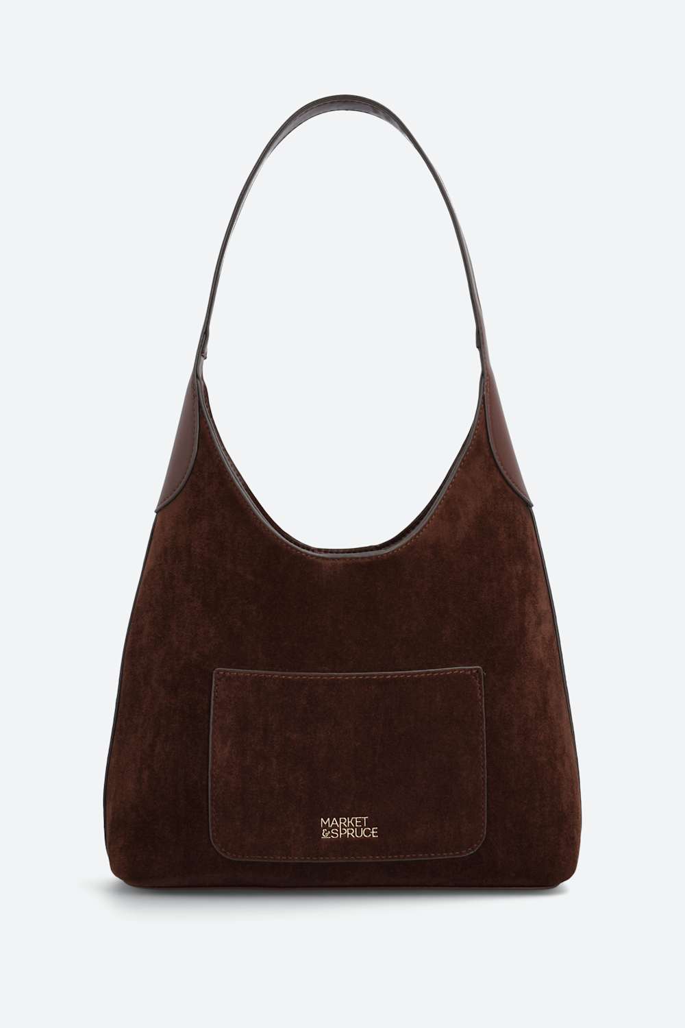 Corinne Suede Shoulder Bag