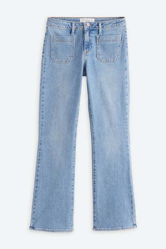 Mini Patch Pocket Bootcut