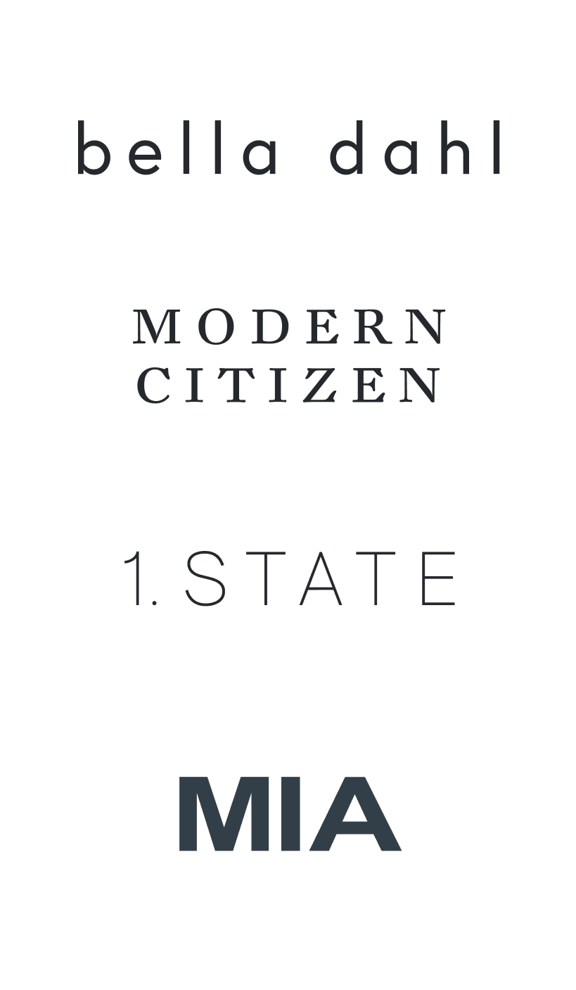 Brand logo: Bella Dahl., Modern Citizen, 1.State, MIA
