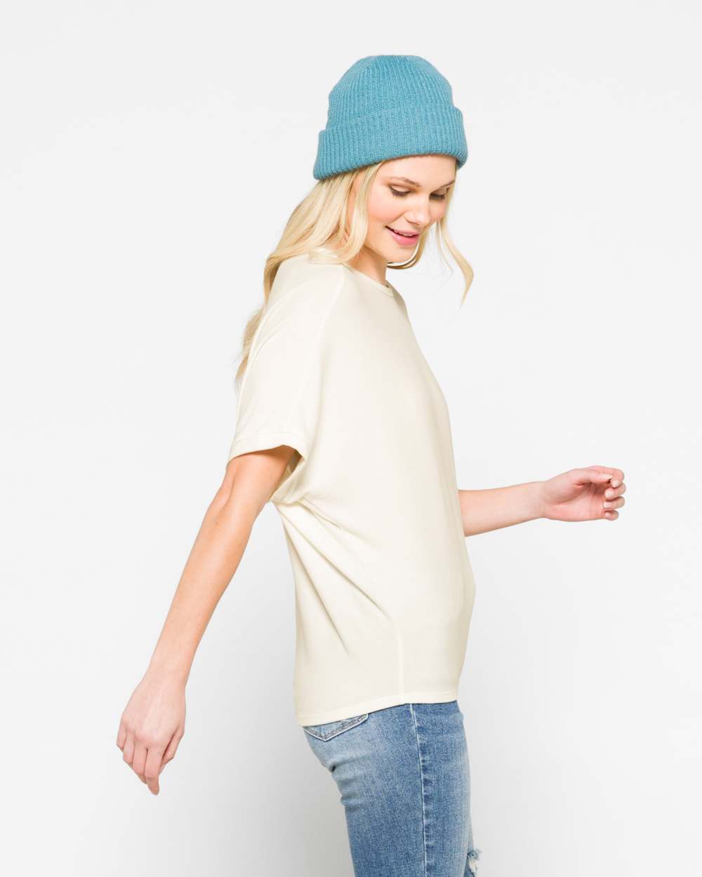 Verna Dolman Sleeve Knit Top