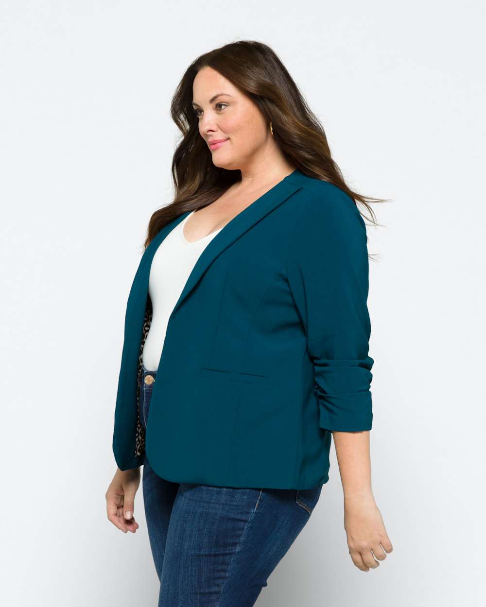 Raja Collarless Blazer