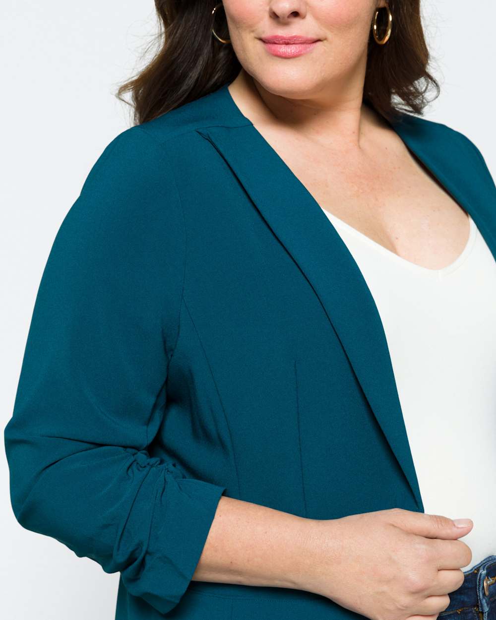 Raja Collarless Blazer