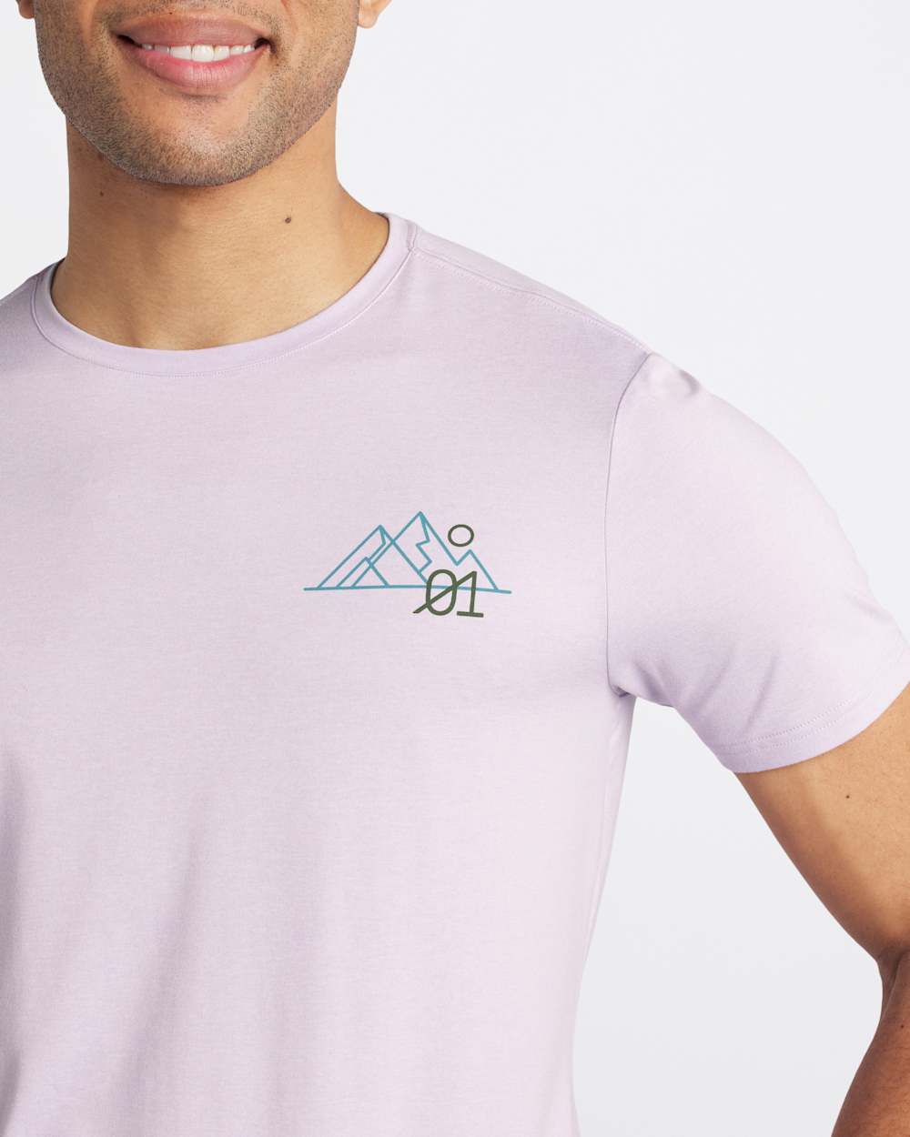 AlgoFlex Circular Mountain Performance Jersey Graphic Crew