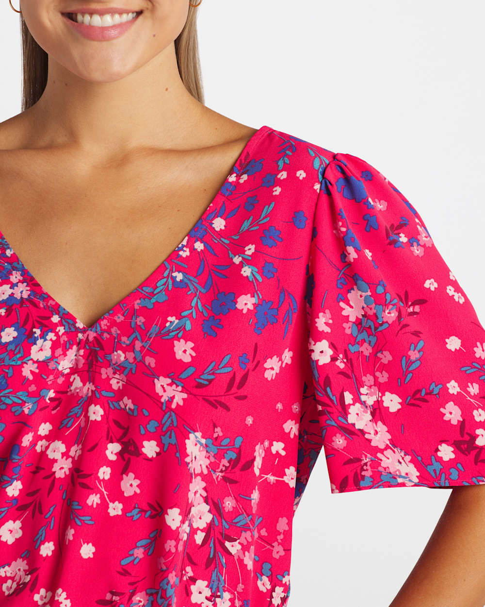 Vicki Back Tie Detail Blouse