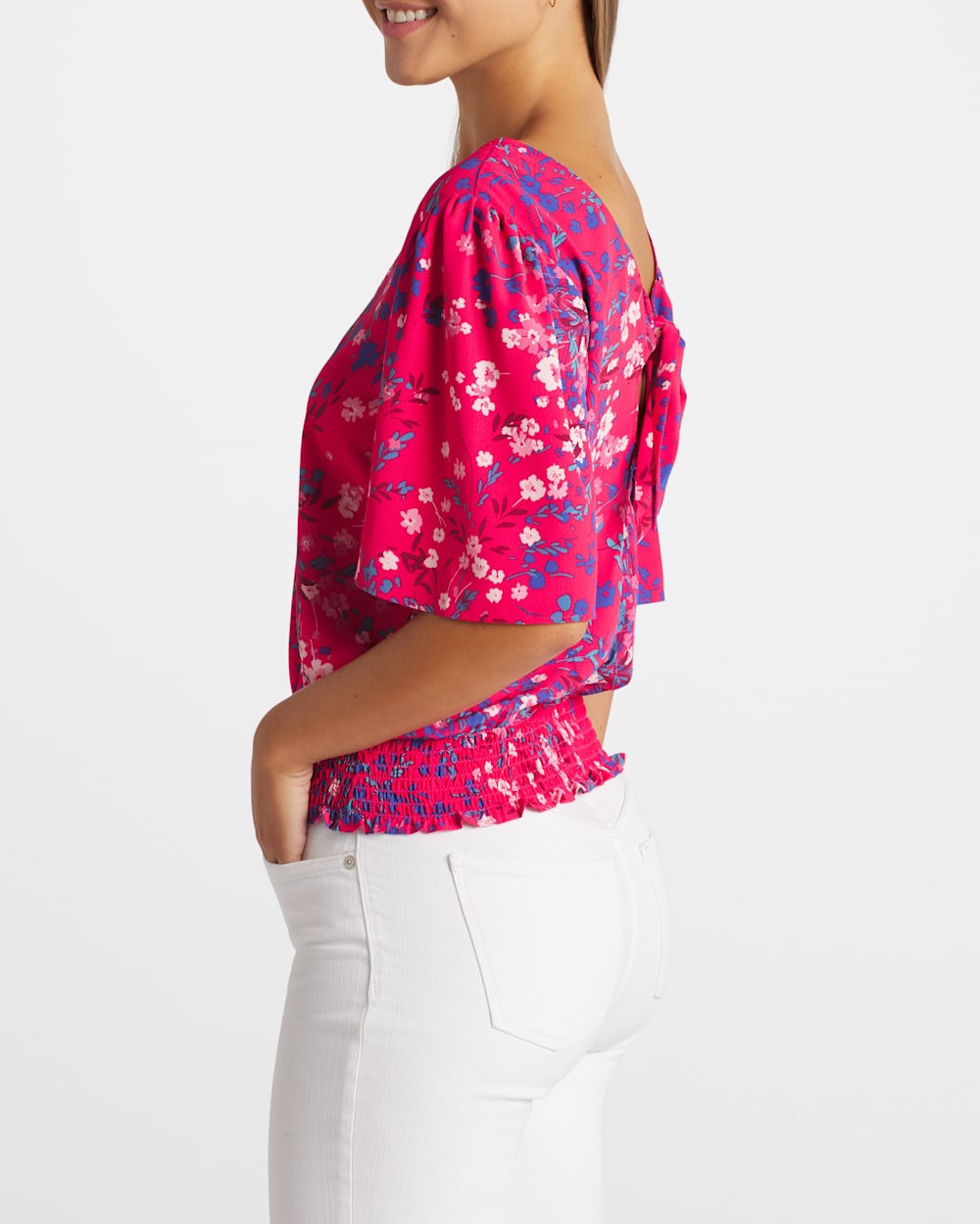 Vicki Back Tie Detail Blouse