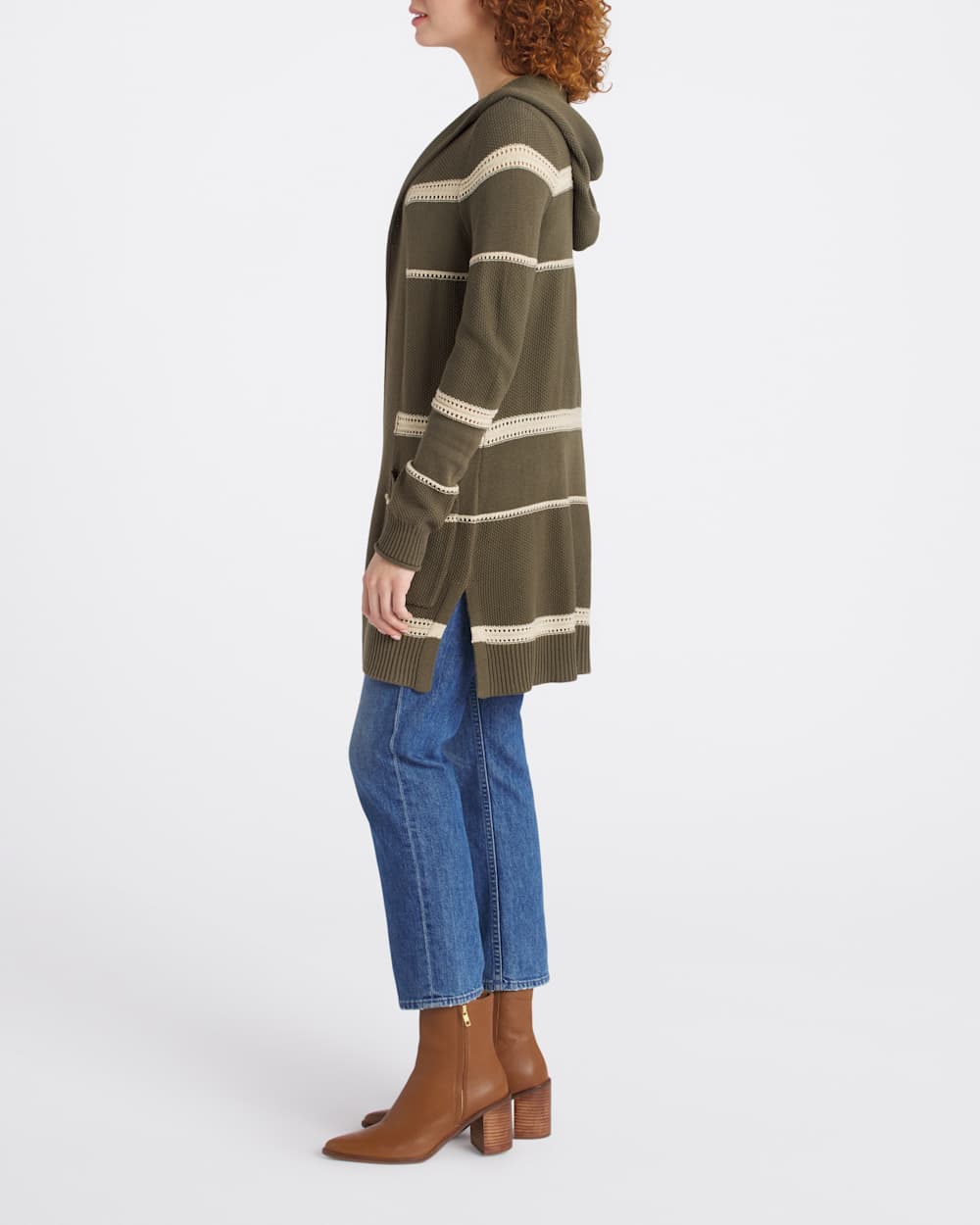 Molly Hooded Double Pocket Cardigan