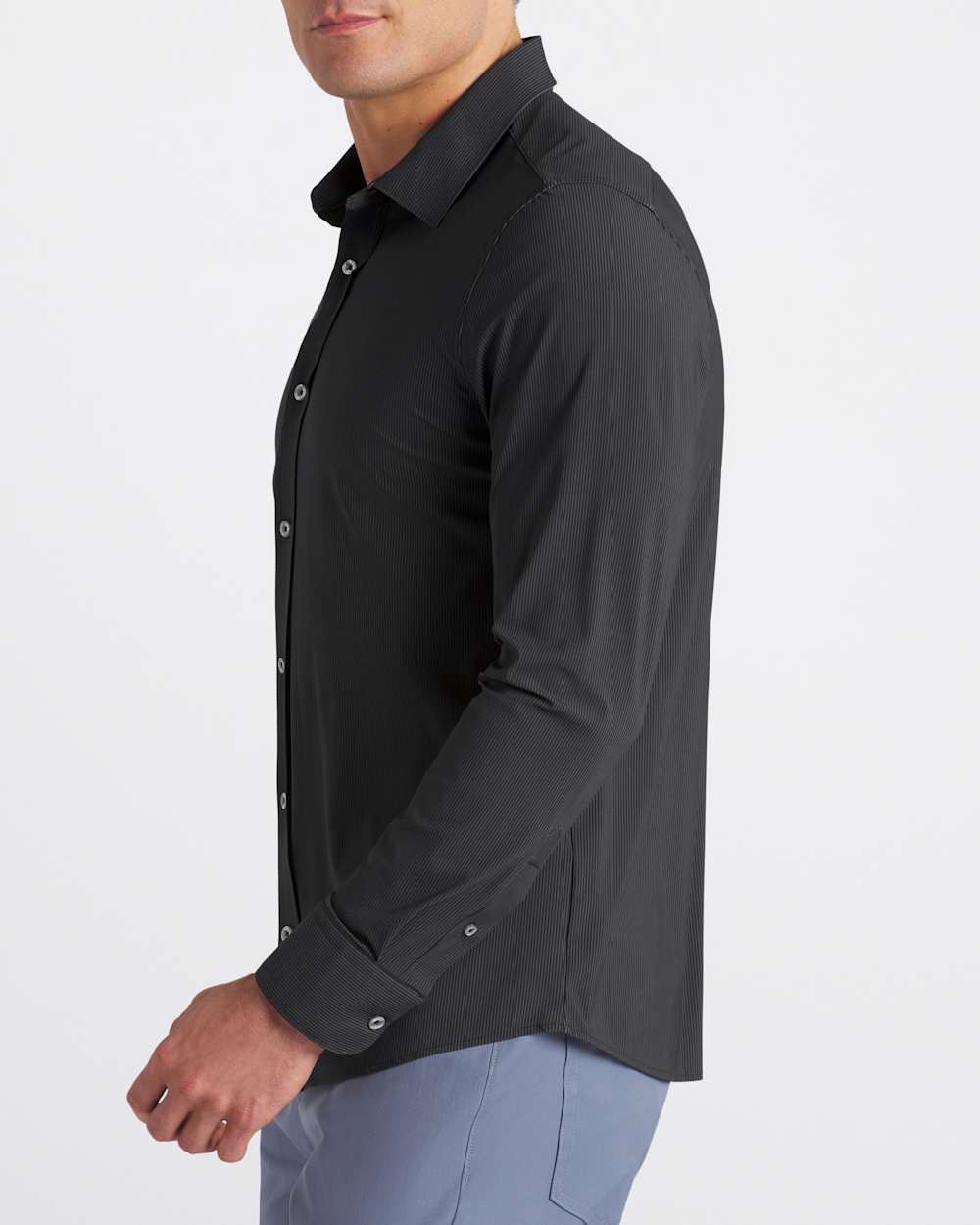 Vincent LS Pinstripe Performance Commuter Shirt