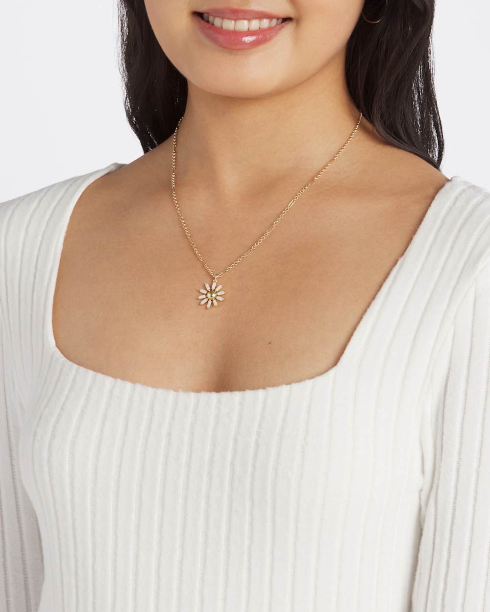 Gwendolyn Square Neck Knit Top