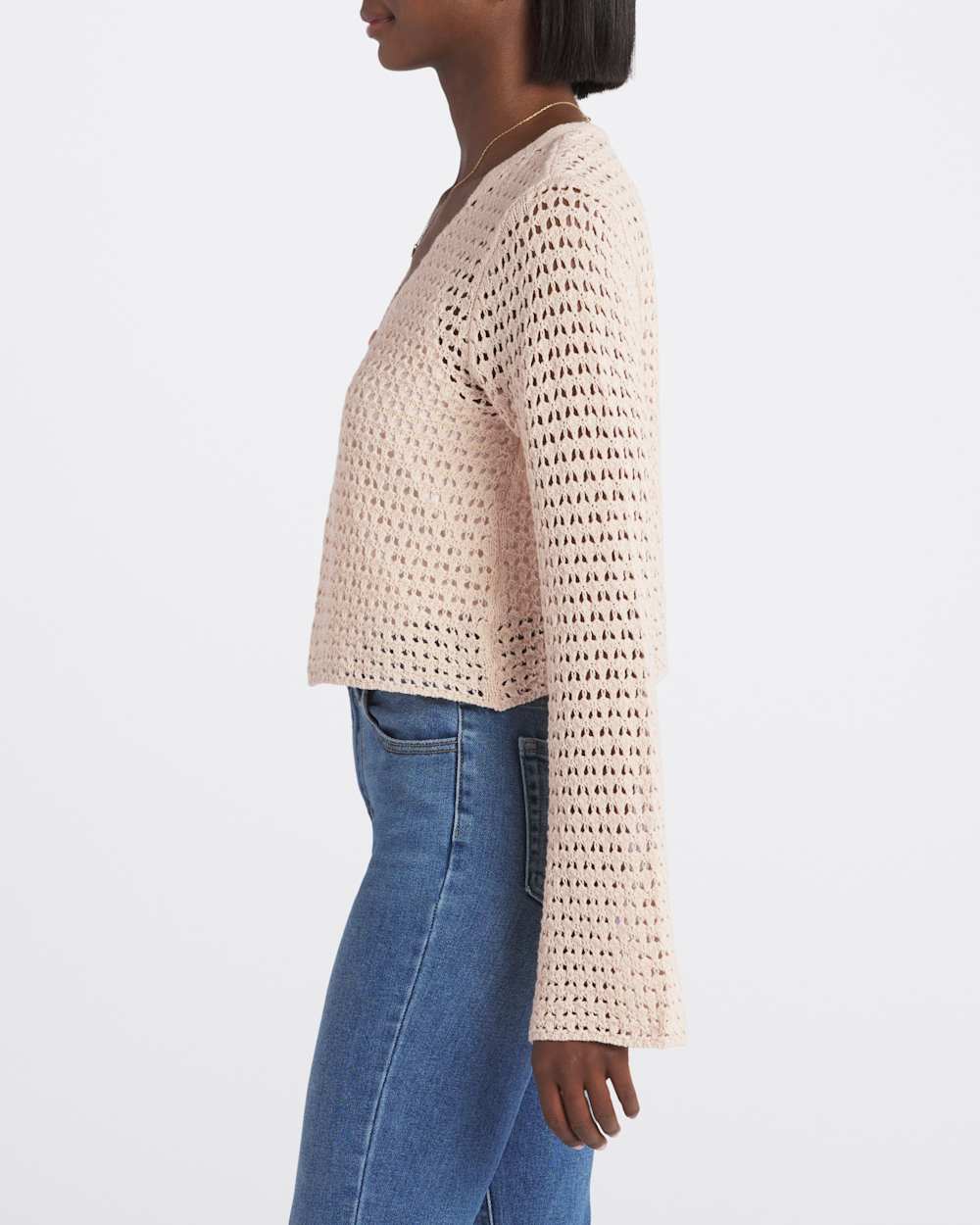 Lanora Long Sleeve Crochet Cardigan