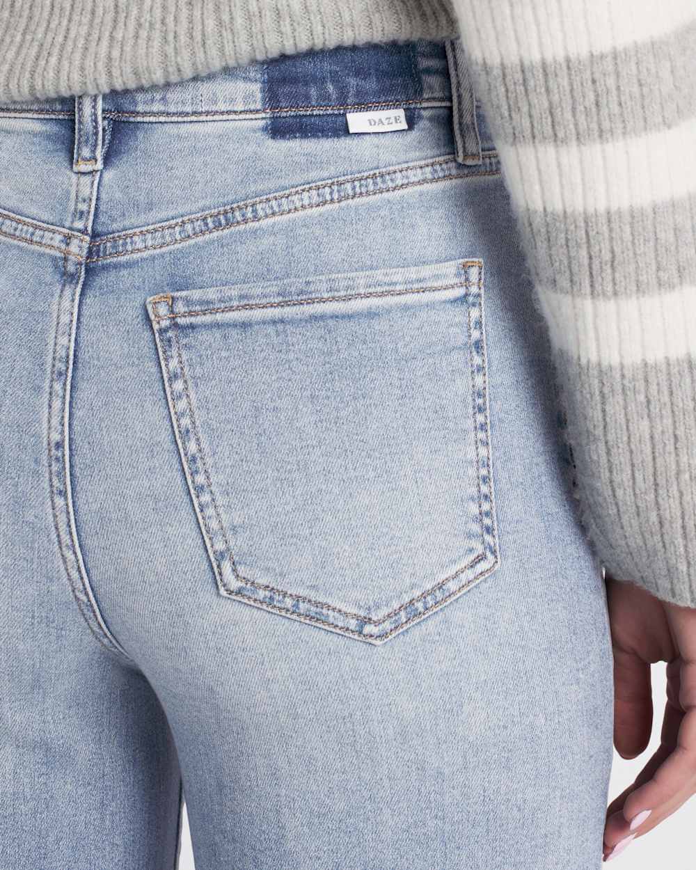 Far Out High Rise Wide Leg Jean