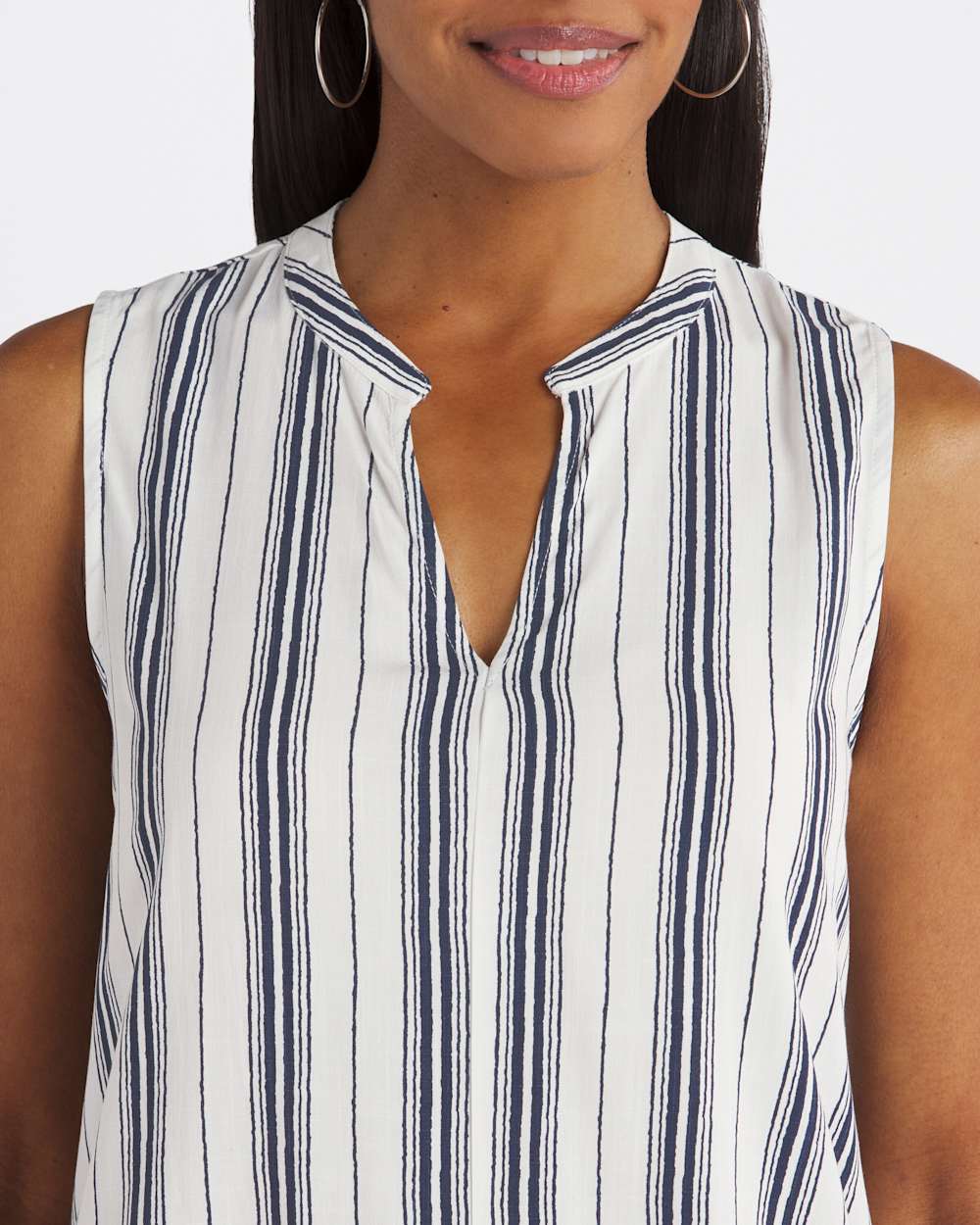 Shelby Split Neck Blouse