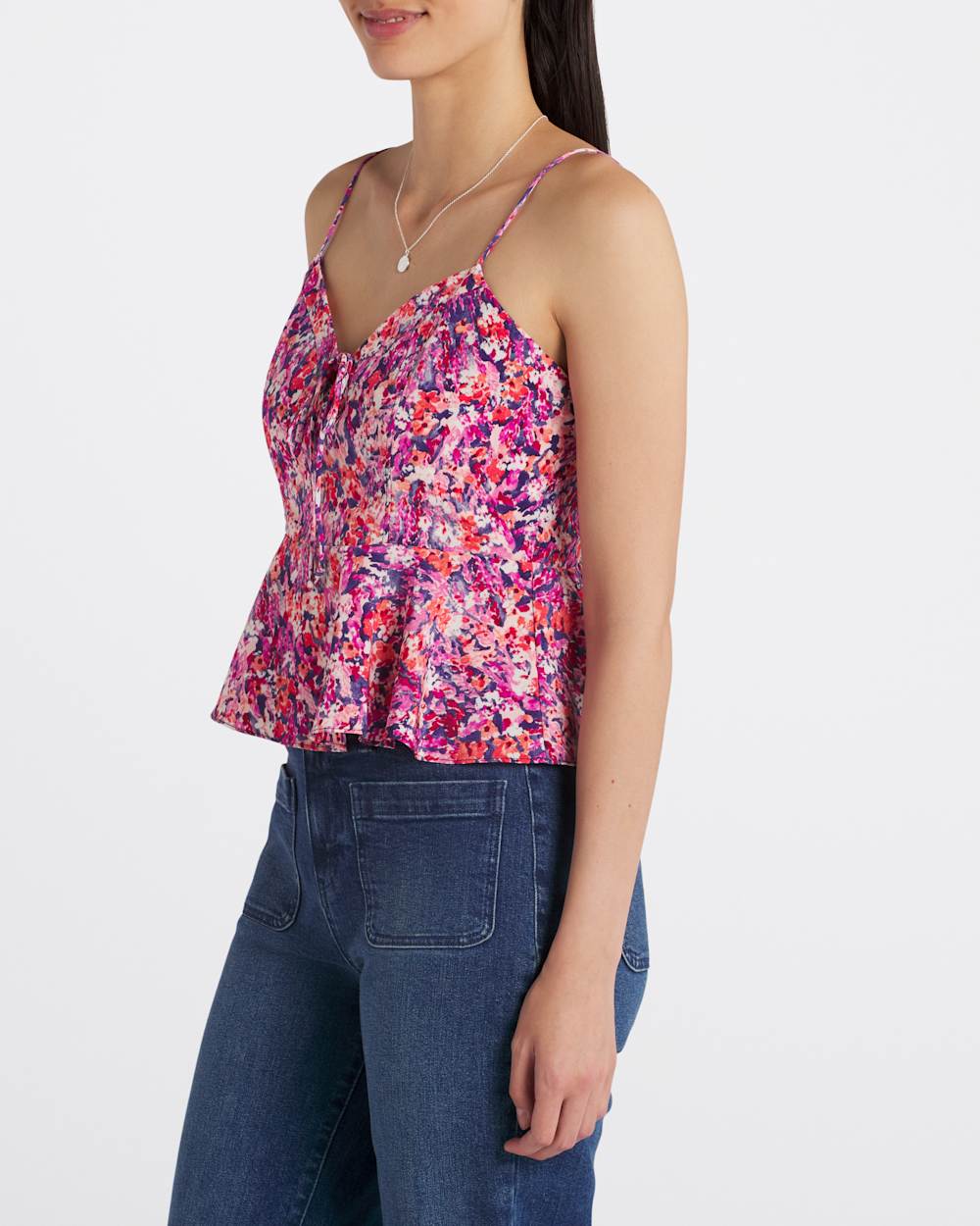 Tallie Cropped Sweetheart Cami