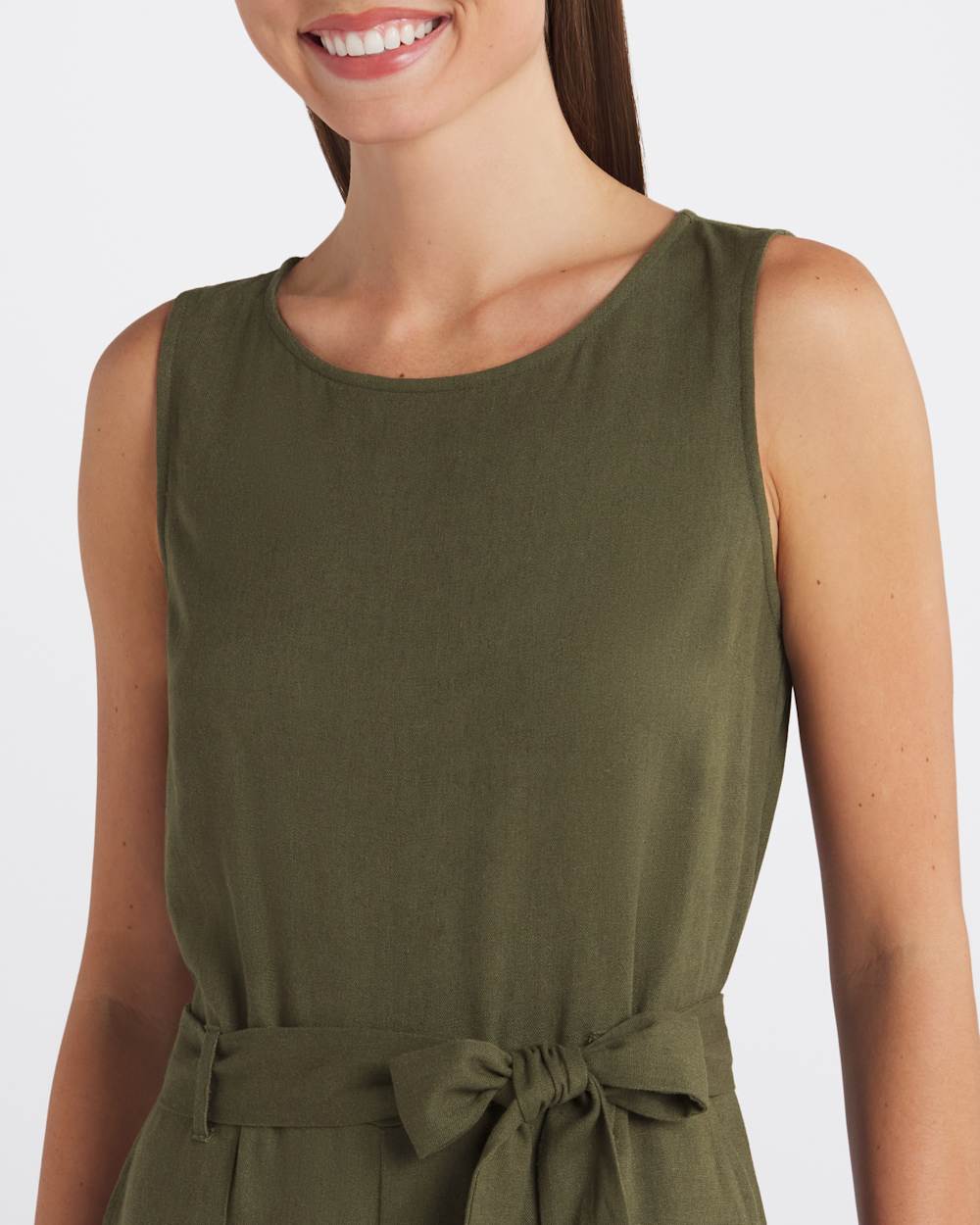 Amina Tie-Waist Jumpsuit