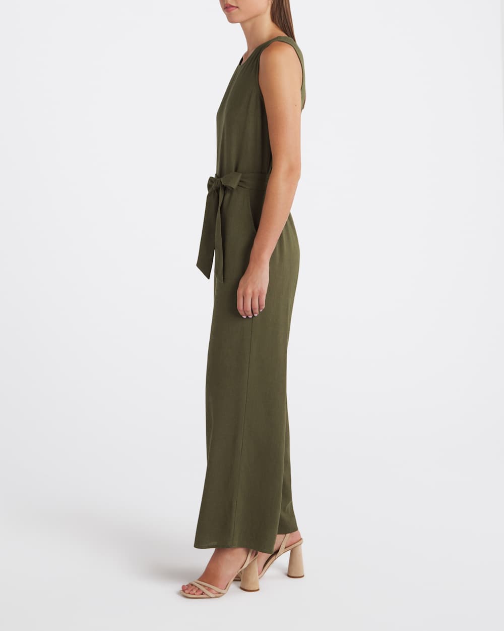 Amina Tie-Waist Jumpsuit
