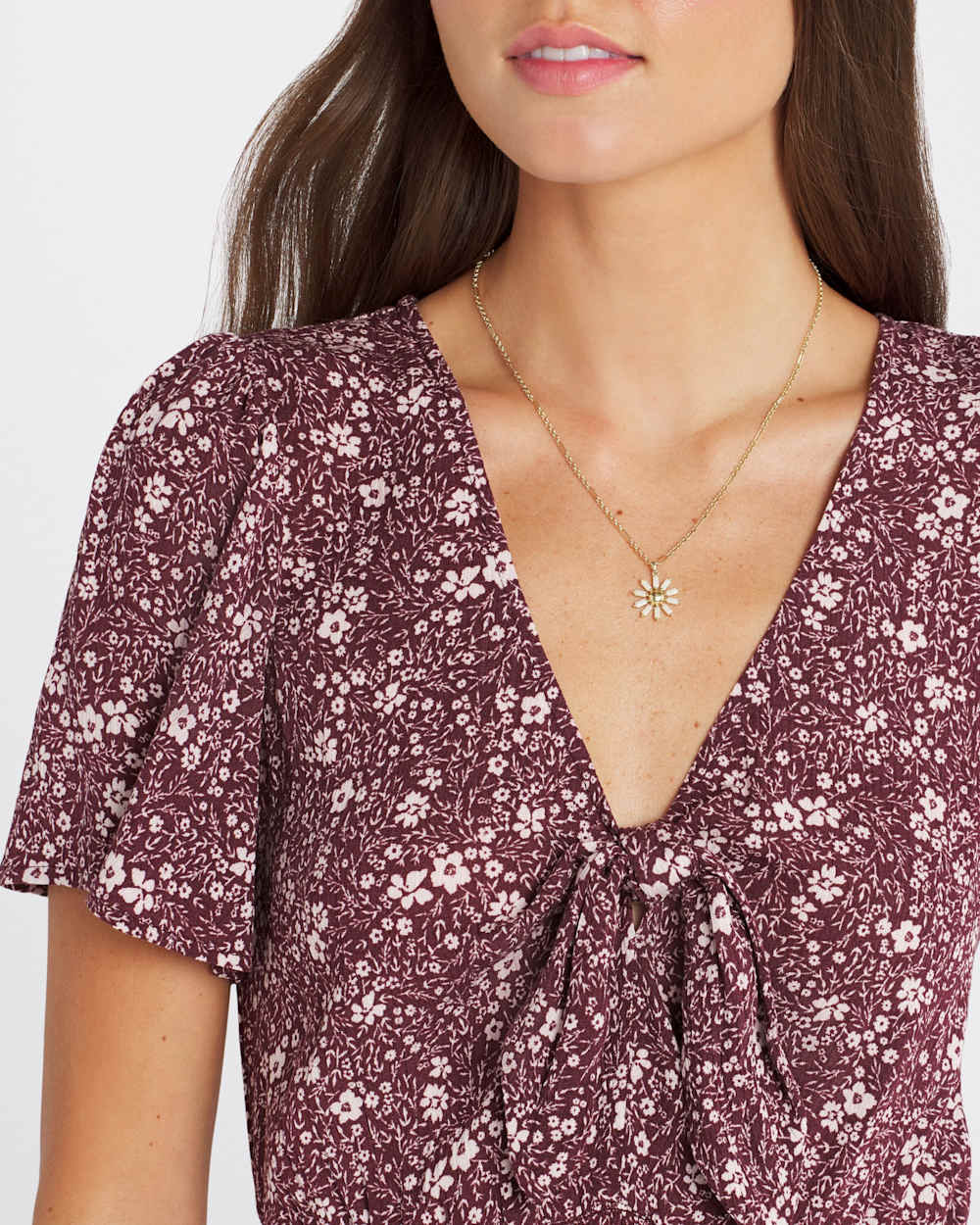 Athena Smocked Crop Top