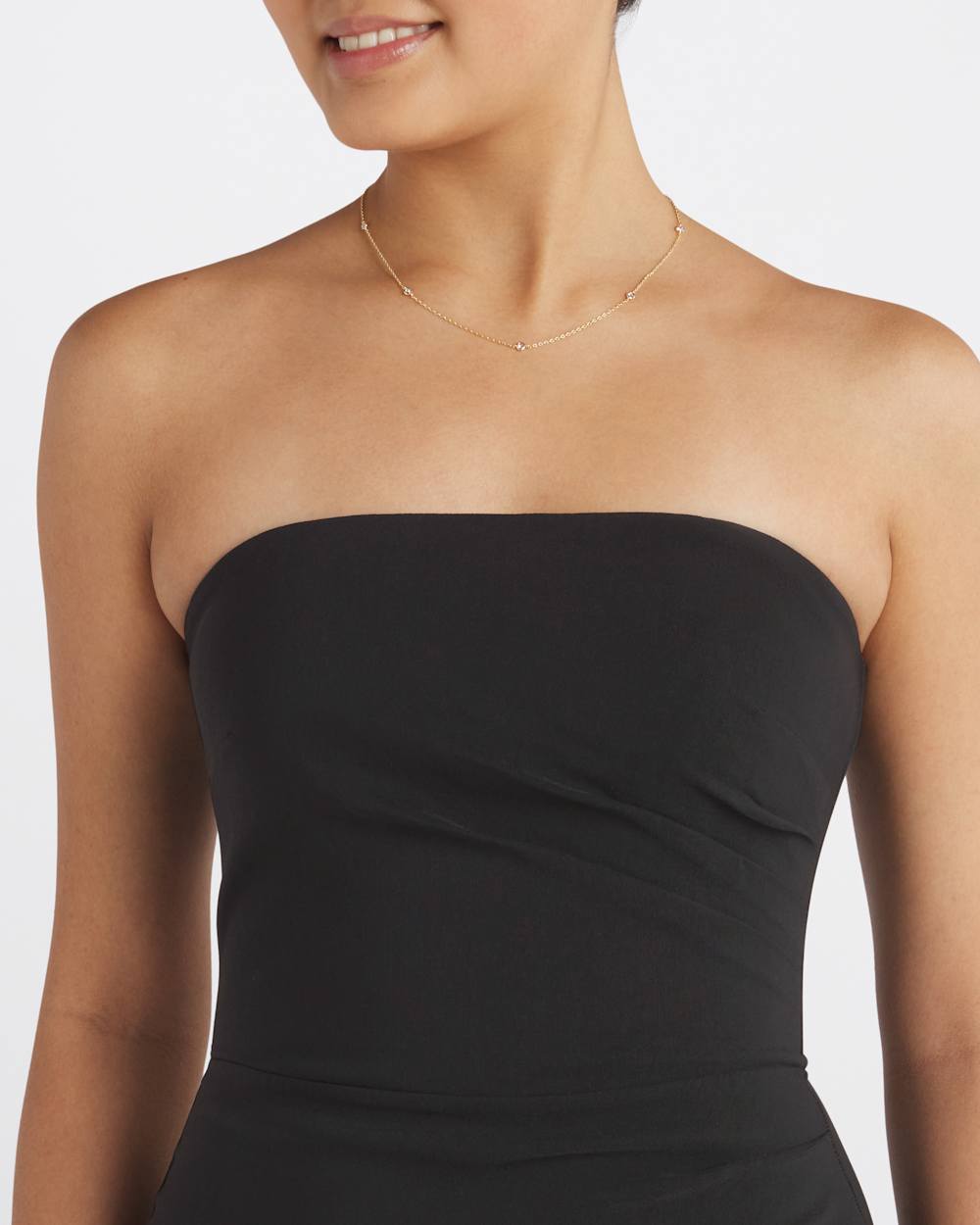Liora Fitted Strapless Dress