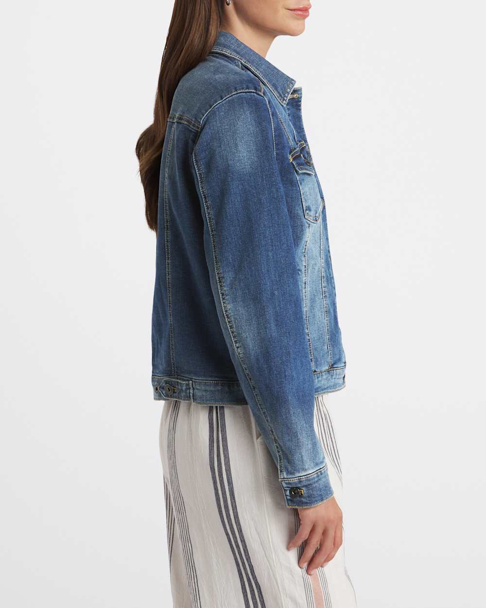 Ophelia Oversized Denim Trucker Jacket