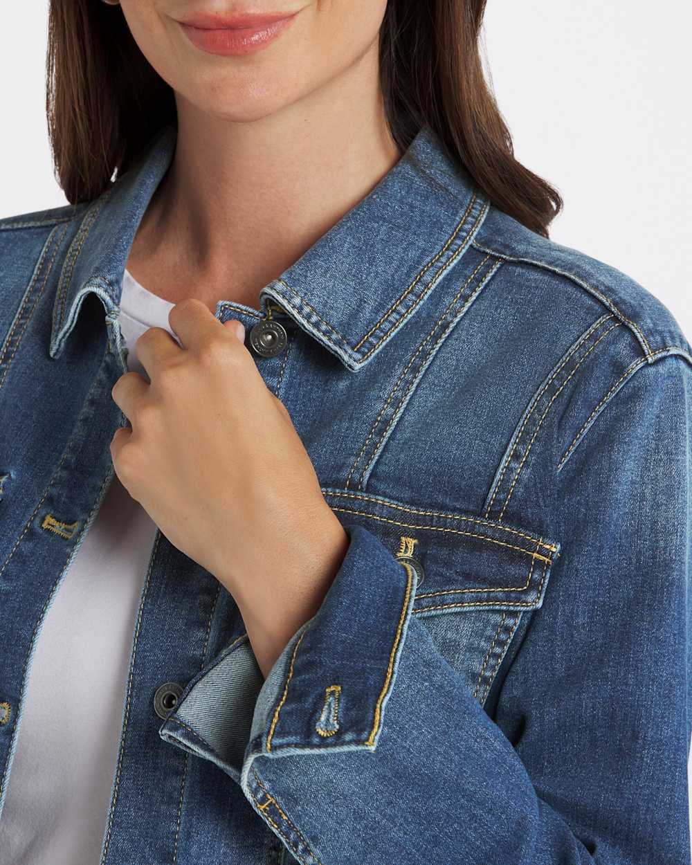 Ophelia Oversized Denim Trucker Jacket