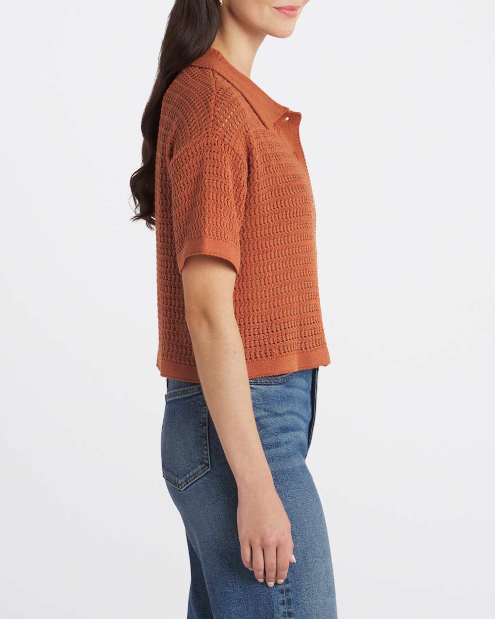 Blake Short Sleeve Collared Cardigan