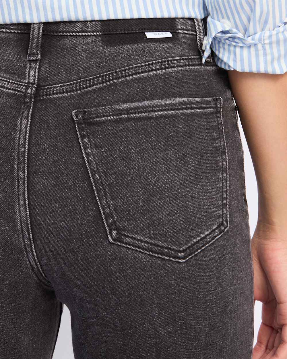 Pleaser High Rise Ankle Wide Leg Jean