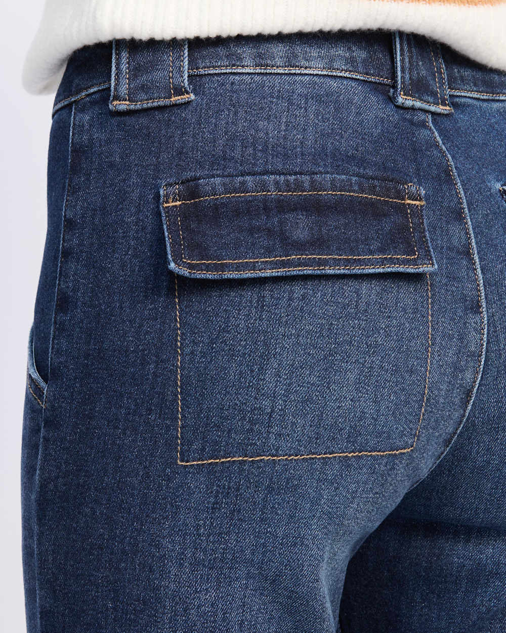 Kailani High Rise Crop Straight Jean