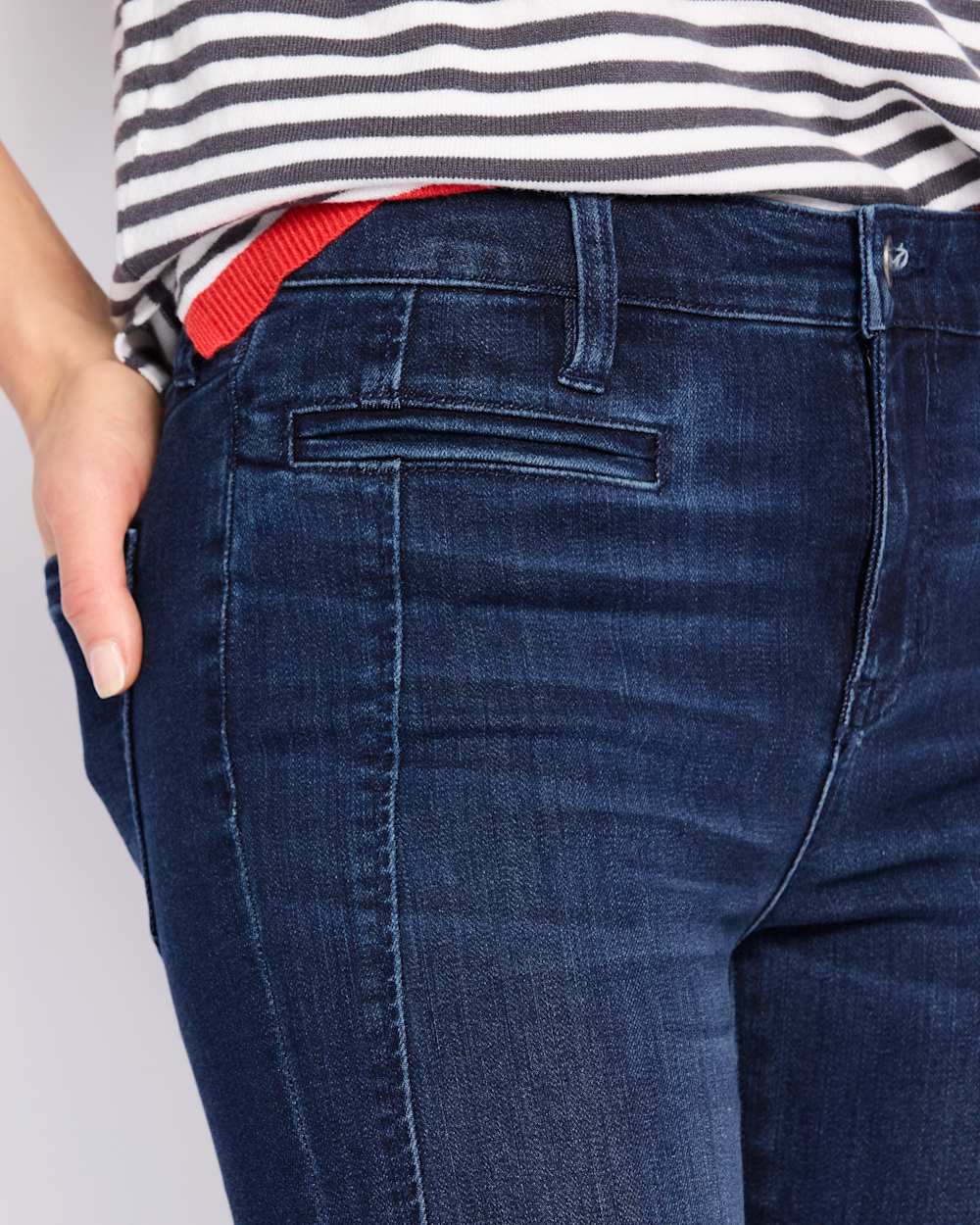 Hannah Welt Pocket Flare Jean