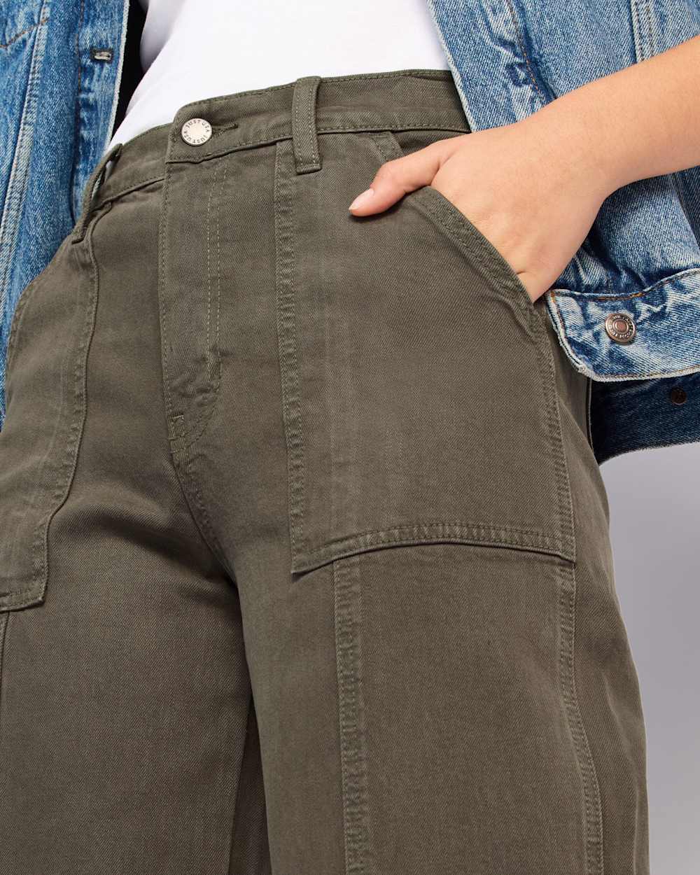 Adelyn High Ride Wide Leg Jean