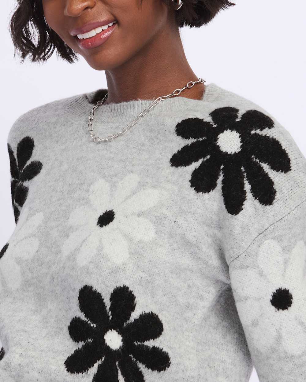 Daisy Jacquard Sweater