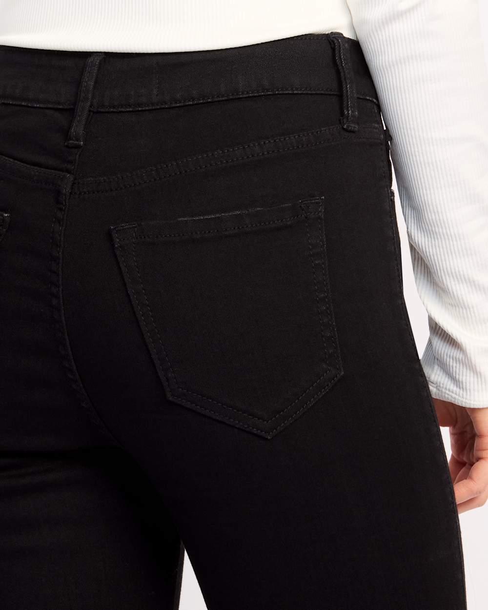 High Rise w/Regular Hem Cropped Skinny Jean