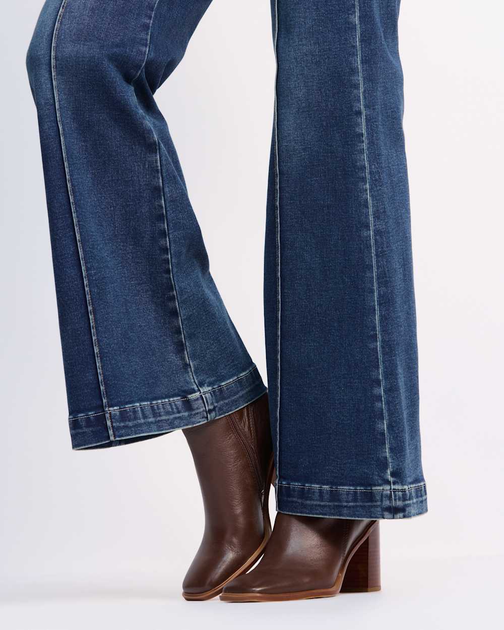 Melinda Double Button Trouser Flare Jean