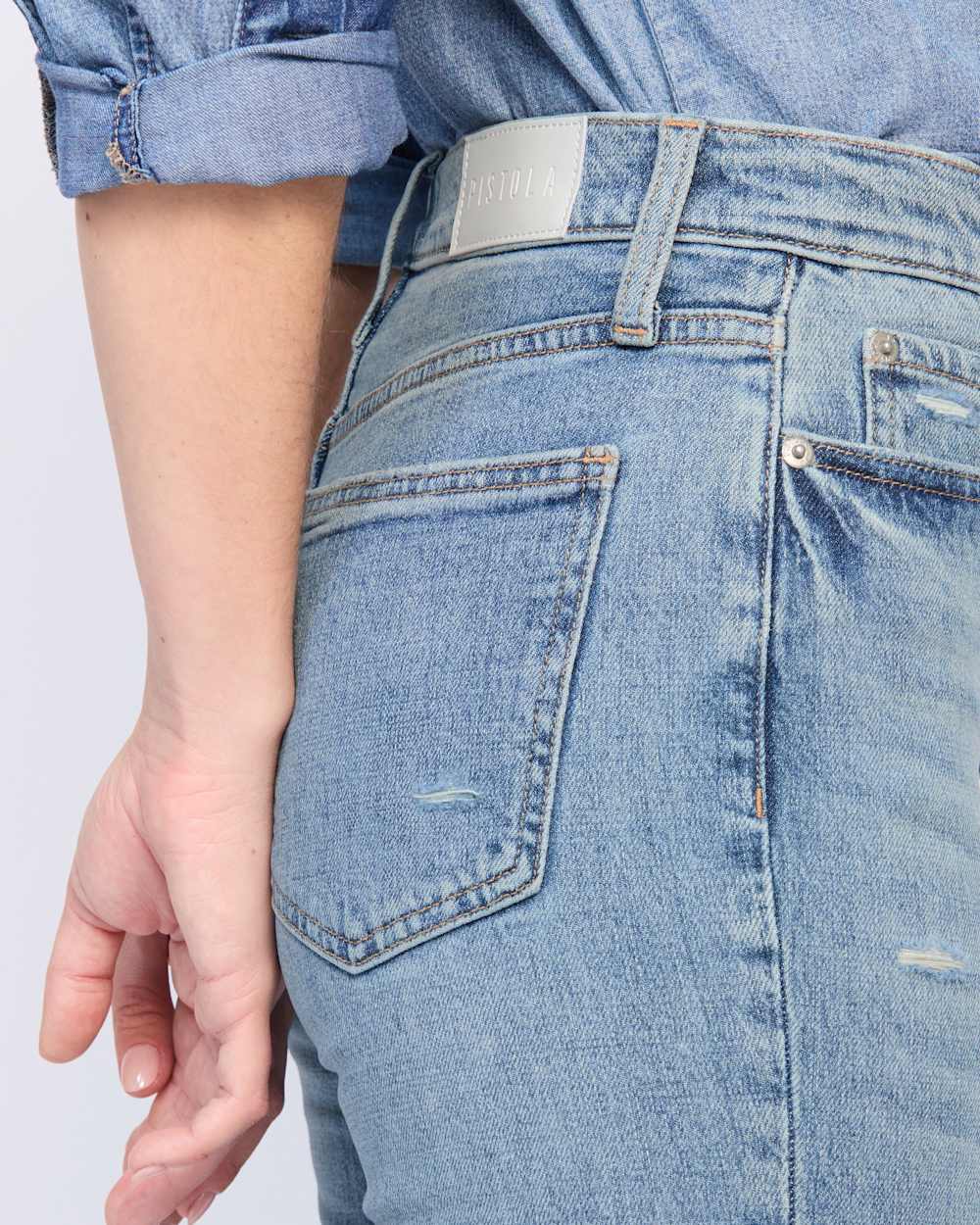 Colleen High Rise Slim Boot Jean