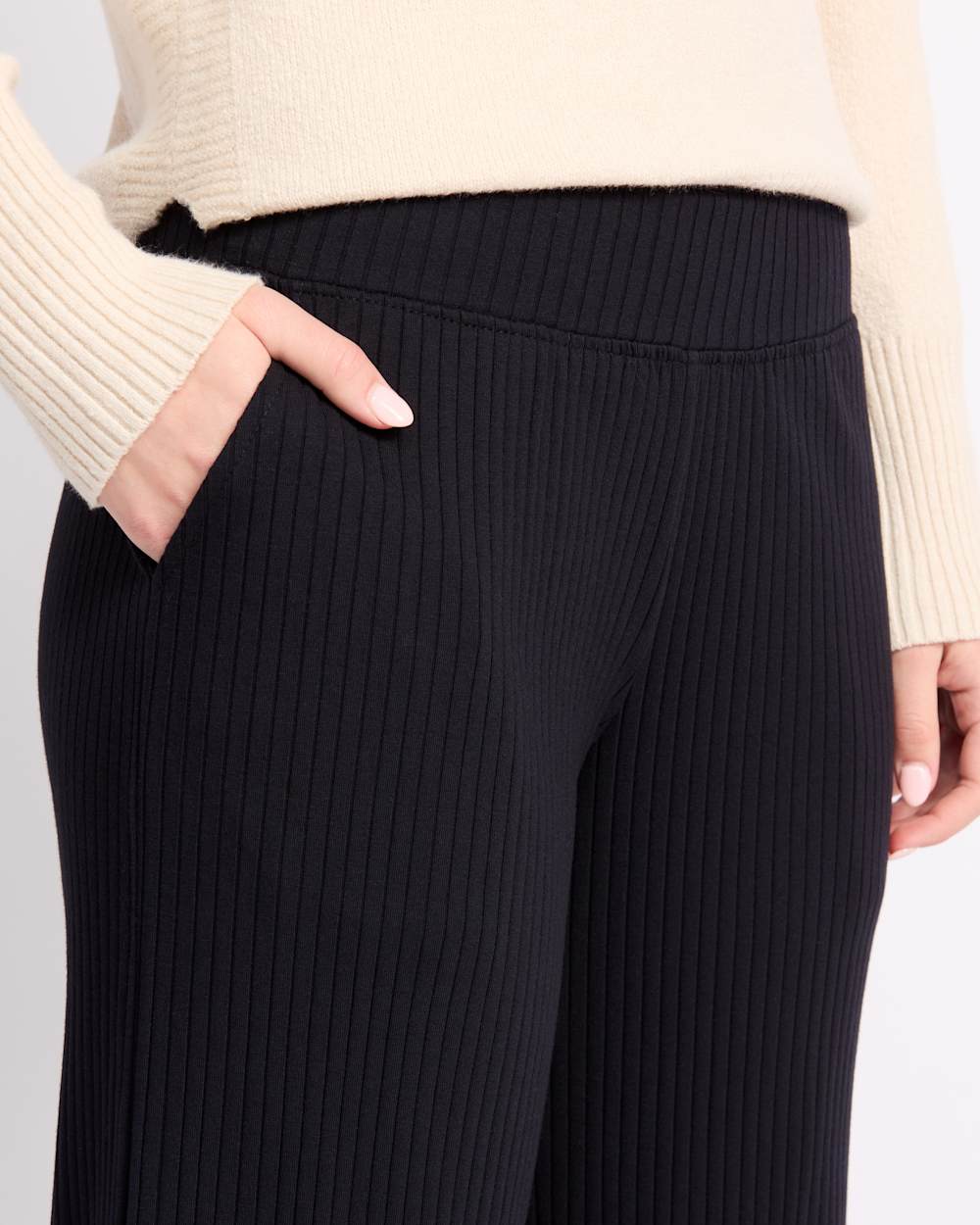 Isla Organic Rib Wide Leg Pant 30"