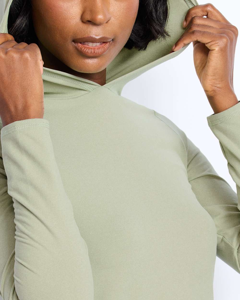 Murielle Heather Luxe Jersey Pullover Hoodie