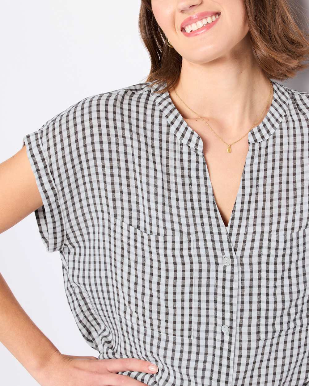Mel Button Down Blouse