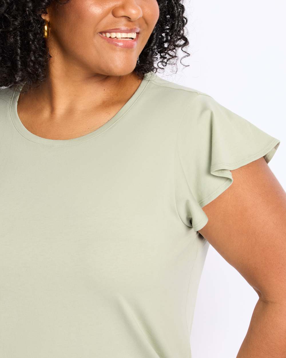 Kade Flutter Sleeve Tee