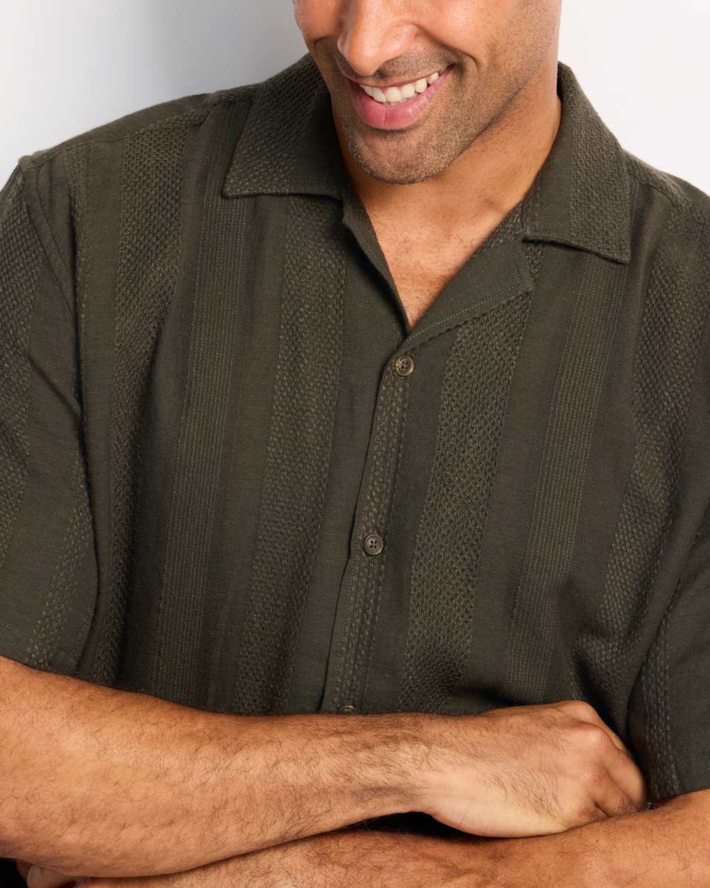 The Salamanca Camp Collar Boxy Shirt