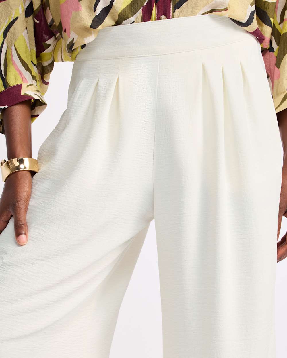 Flowy Pant W/ Bk Elastic Wb