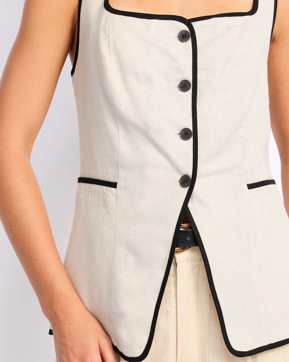 Square Neck Vest
