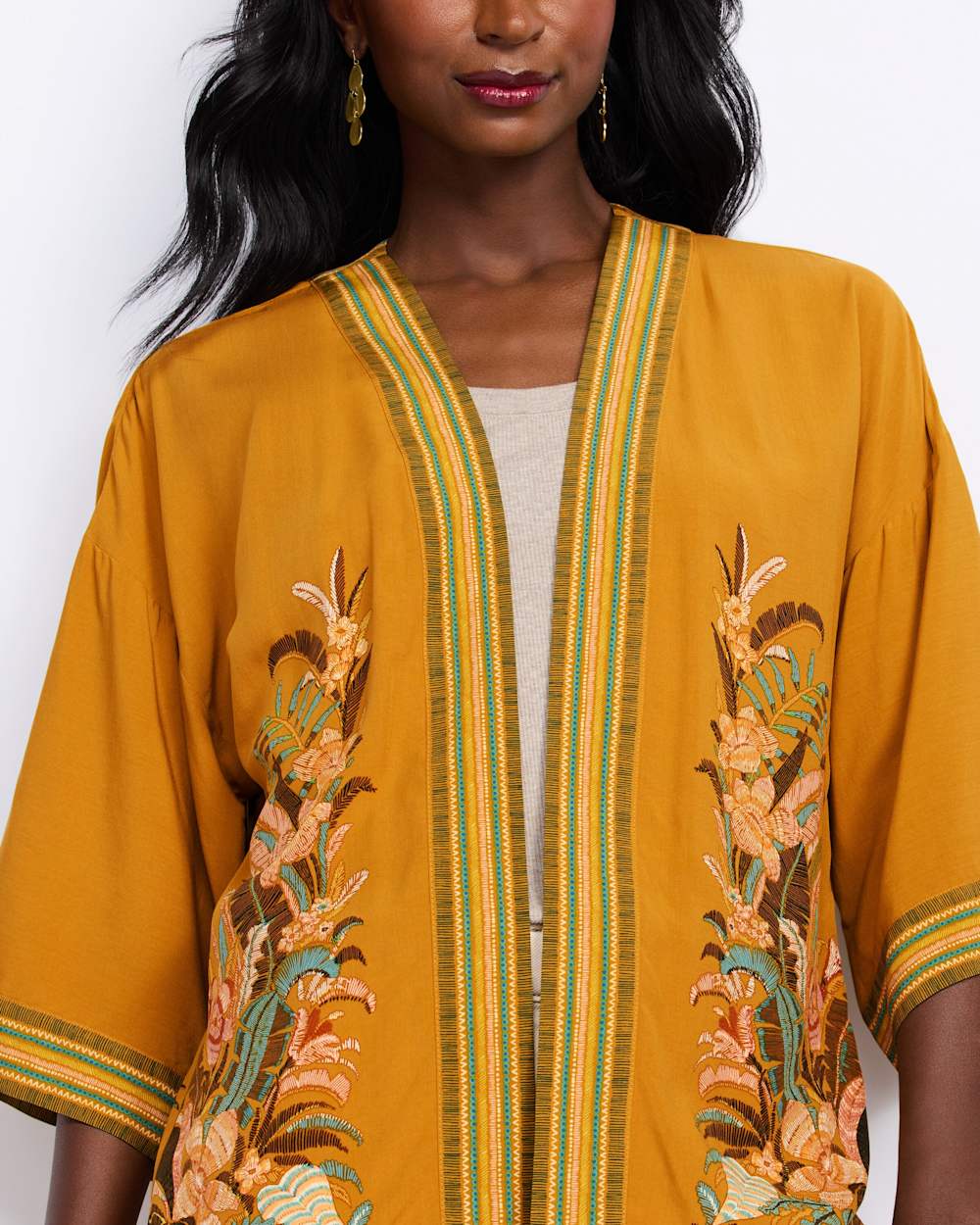 James Lightweigt Open-Front Jacket
