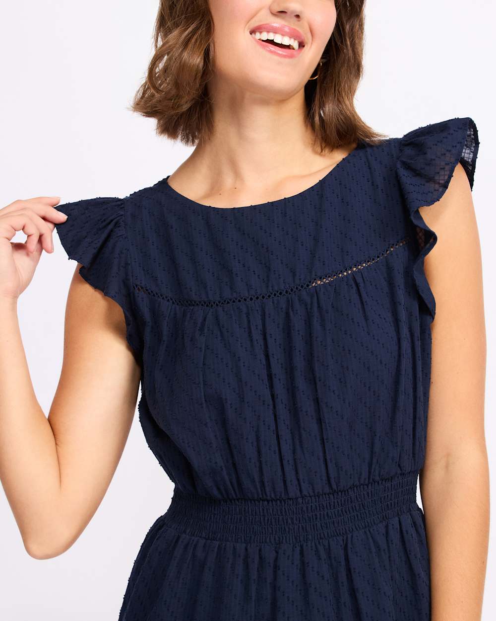 Vera Ruffle Sleeve Dress