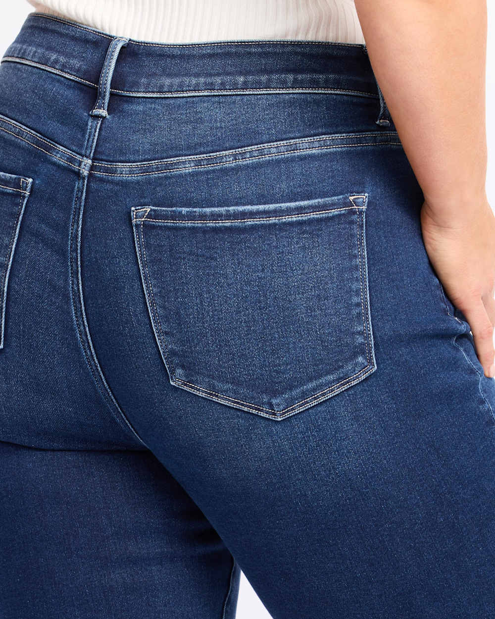 High Rise Capri Skinny Jean