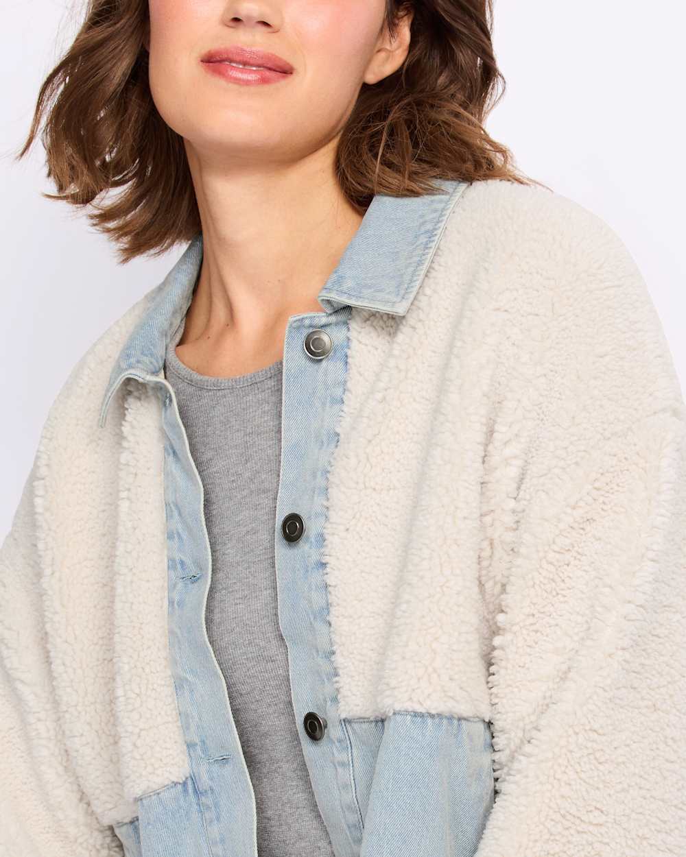 Sherpa Denim Jacket