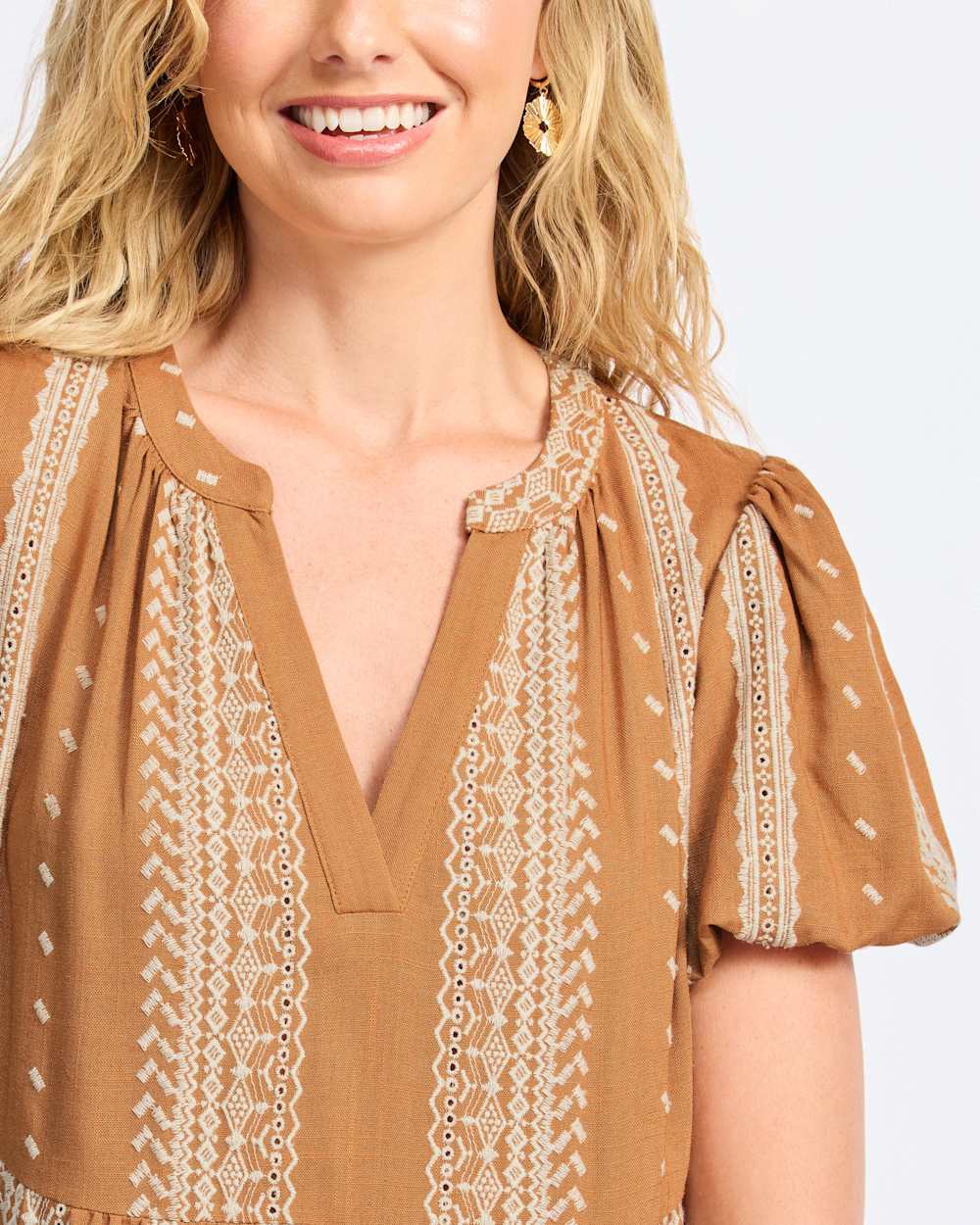 Mazie Puffed Sleeve Dress