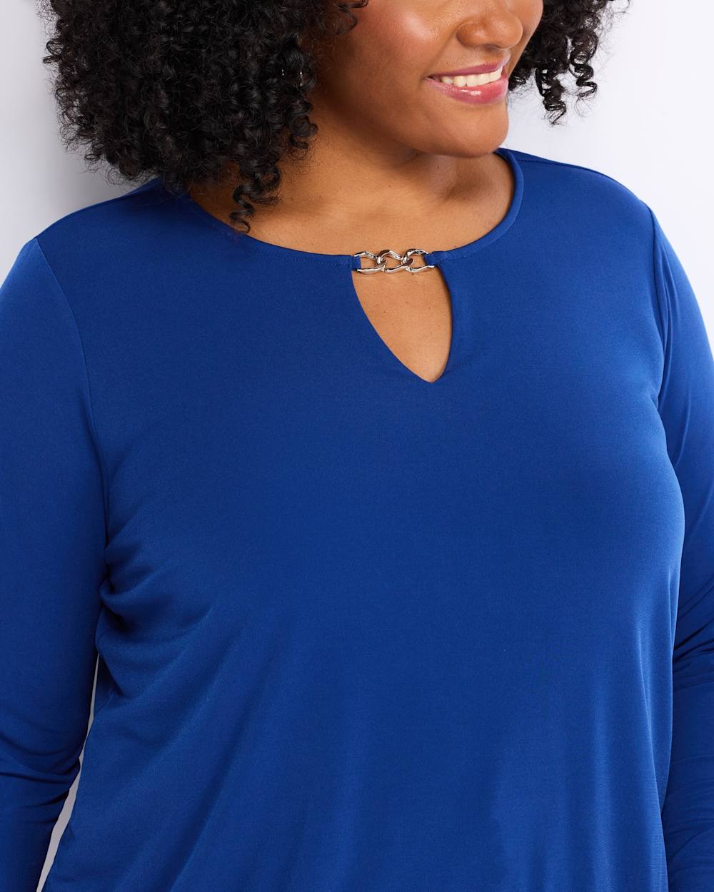 Elyssa Chain Detail Knit Top